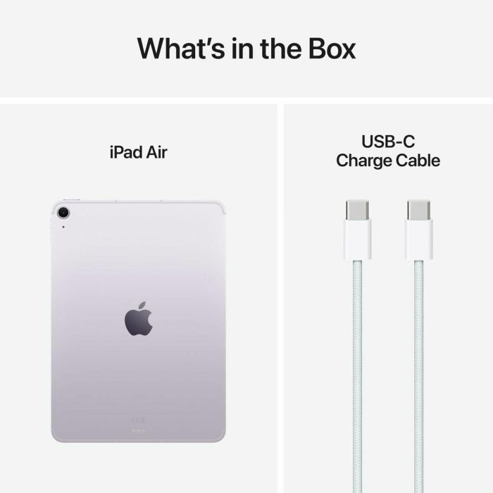 Apple MCG34TY/A iPad Air 11 pulgadas Liquid Retina Chip M3 Wi-Fi + 5G 256 GB Púrpura 1