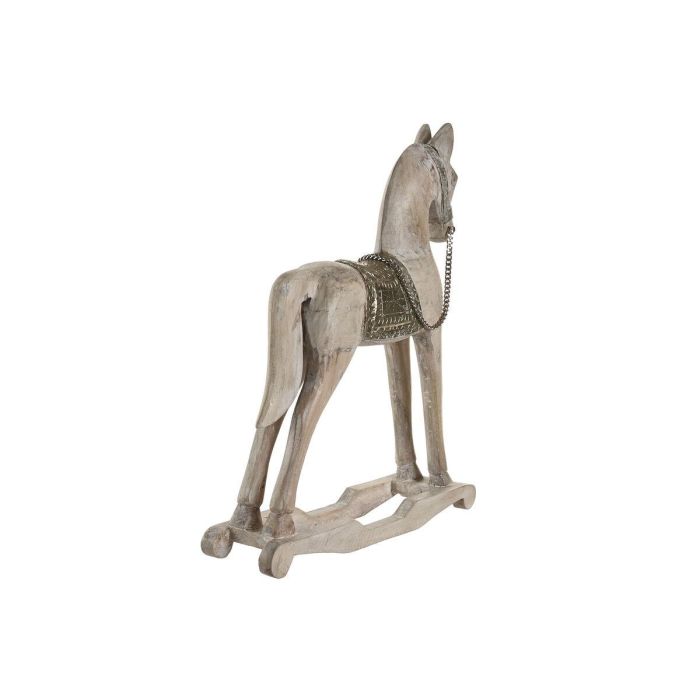 DKD Home Decor Figura Colonial de Caballo en Madera de Mango y Metal Natural 10 x 47 x 38 cm 1 DKD Home Decor Figura Colonial de Caballo en Madera de Mango y Metal Natural 10 x 47 x 38 cm 1