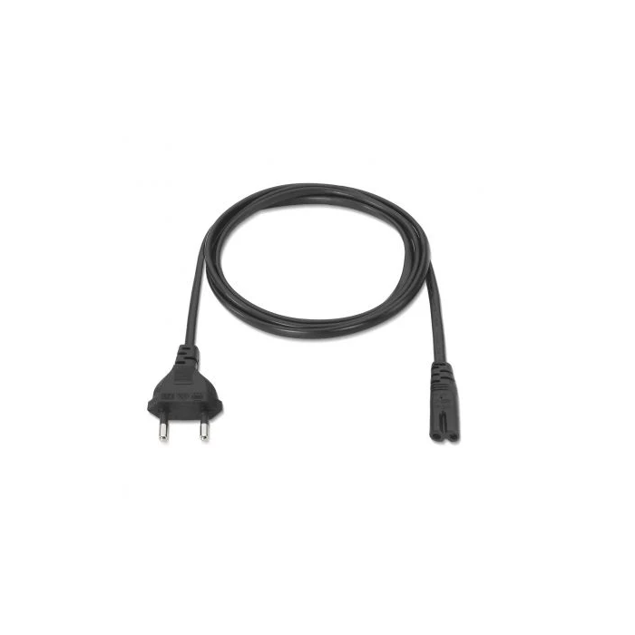 Aisens AS-CP-301 Cable de Alimentación Forma 8 CEE7 16-M-C7-H Negro 1.5M 1 Aisens AS-CP-301 Cable de Alimentación Forma 8 CEE7 16-M-C7-H Negro 1.5M 1