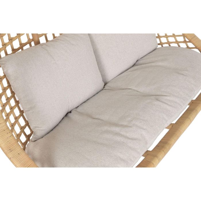 Sillón de jardín Home ESPRIT Natural 140 X 60 X 120 CM 5 Sillón de jardín Home ESPRIT Natural 140 X 60 X 120 CM 5