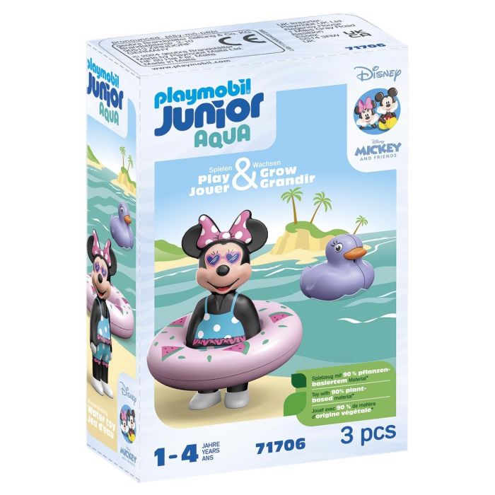 Viaje A La Playa De Minnie Junior 71706 Playmobil