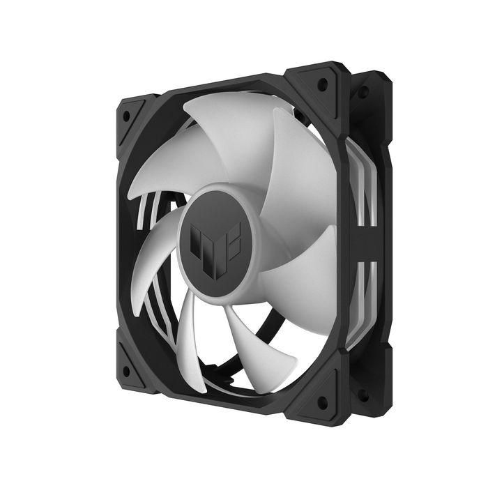 ASUS TUF GAMING TR120 ARGB 3IN1 Black - Refrigerador de aire 12 cm, Negro, 2000 RPM, 77.4 cfm, 3.3 mmH2O, 90DA0090-B09020 5