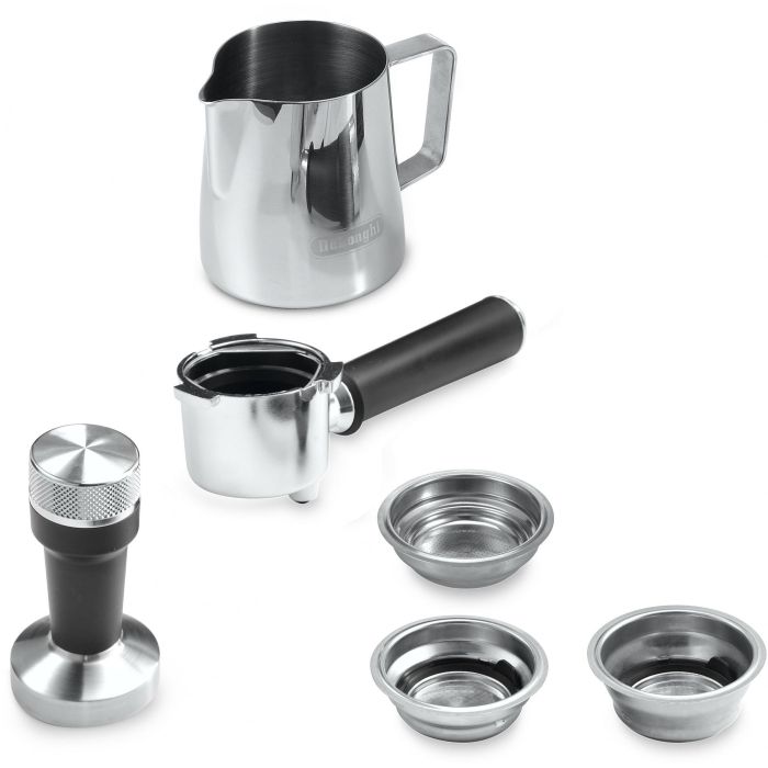 DeLonghi EC885.GY Cafetera Espresso Manual Dedica Arte, Espumador de Leche, 15 Bar, 1350W, Gris 6 DeLonghi EC885.GY Cafetera Espresso Manual Dedica Arte, Espumador de Leche, 15 Bar, 1350W, Gris 6