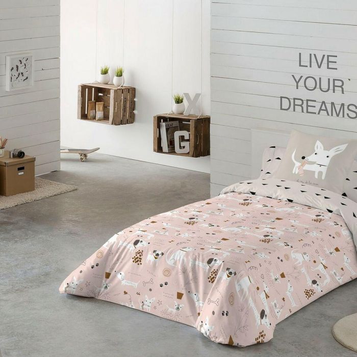 Funda Nórdica Panzup Dogs Cama de 180/190 (260 x 220 cm) 3 Funda Nórdica Panzup Dogs Cama de 180/190 (260 x 220 cm) 3