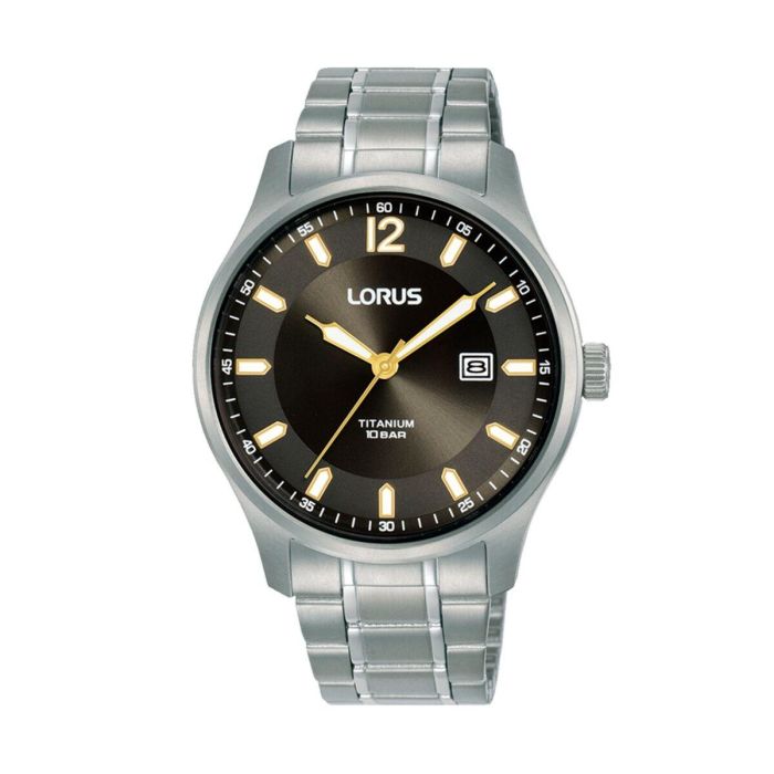 Reloj Hombre Lorus RH999QX9 Negro Plateado (Ø 40 mm) Reloj Hombre Lorus RH999QX9 Negro Plateado (Ø 40 mm)