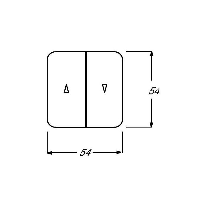 BUSCH JAEGER Reflex SI - Wippe Mit Aufdruck 2-fach *alpinweiss* 1 BUSCH JAEGER Reflex SI - Wippe Mit Aufdruck 2-fach *alpinweiss* 1