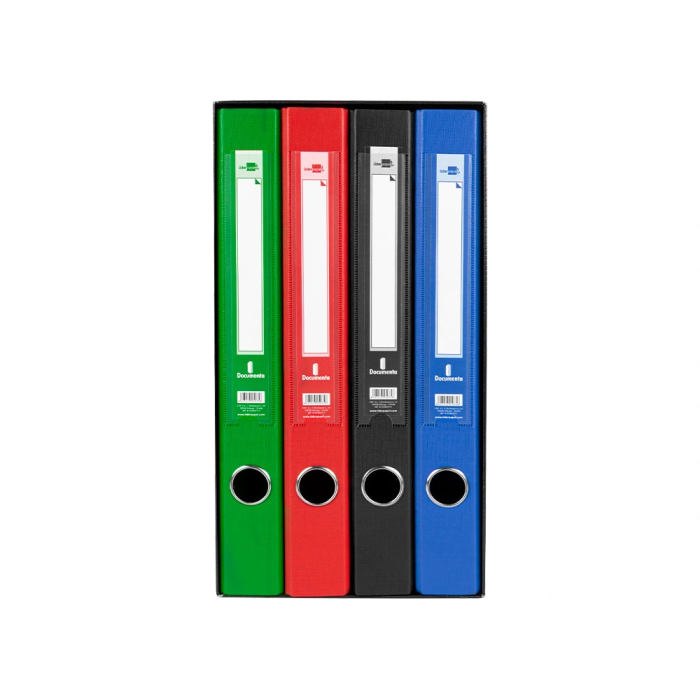 Liderpapel Módulo 4 Archivadores Folio 2 Anillas Mixtas 25mm Colores Surtidos 2