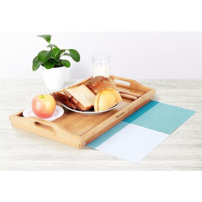 Quttin Mesa Plegable de Bambú 50 x 30 cm (4 Unidades) 7 Quttin Mesa Plegable de Bambú 50 x 30 cm (4 Unidades) 7
