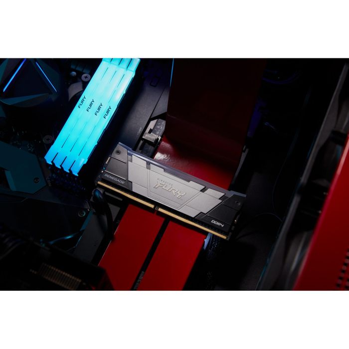 Kingston FURY Renegade RGB 64GB DDR4 3600MT/s CL18 DIMM Kit de 2 para PC 2 Kingston FURY Renegade RGB 64GB DDR4 3600MT/s CL18 DIMM Kit de 2 para PC 2
