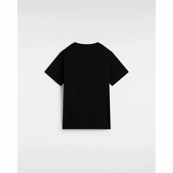 Camiseta de Manga Corta Infantil Vans Vans Classic Negro S 1