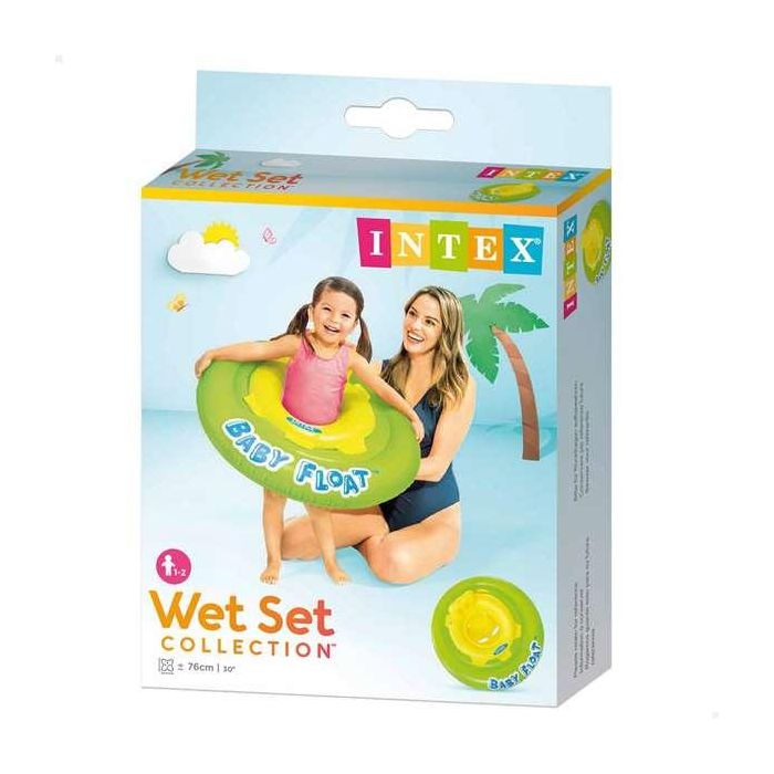 Intex Flotador Bebé Redondo de 76 cm en PVC para Niños Pequeños - Ideal para Natación y Juegos en Piscina o Playa - Edad Recomendada 12 Meses a 2 Años 3 Intex Flotador Bebé Redondo de 76 cm en PVC para Niños Pequeños - Ideal para Natación y Juegos en Piscina o Playa - Edad Recomendada 12 Meses a 2 Años 3