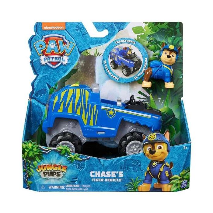 Vehículo paw patrol jungle incluye una figura. 23,18x22,86x9,84 cm - modelos surtidos Vehículo paw patrol jungle incluye una figura. 23,18x22,86x9,84 cm - modelos surtidos