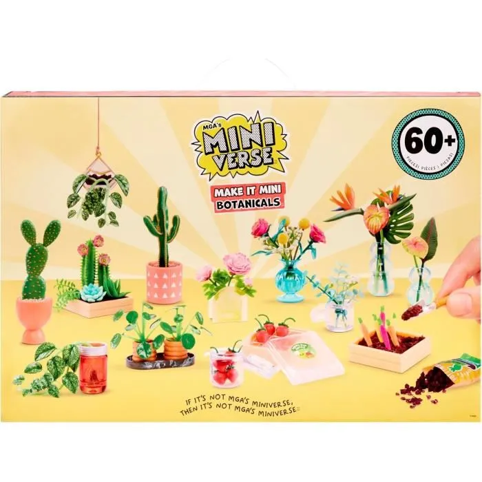 MGA's Miniverse Botánicos Juego Creativo Mini plantas Actividades de ocio creativas y decorativas en resina No comestible A partir de 8 años LIT35051540182 5