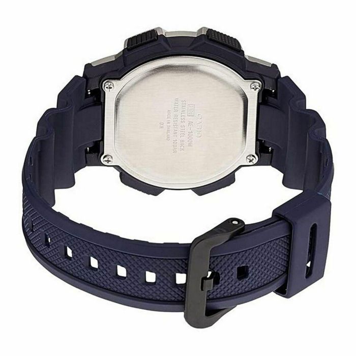 Reloj Hombre Casio WORLD TIME ILLUMINATOR - 5 ALARMS, 10 YEAR BATTERY Negro Gris (Ø 40 mm) (Ø 43 mm) 3 Reloj Hombre Casio WORLD TIME ILLUMINATOR - 5 ALARMS, 10 YEAR BATTERY Negro Gris (Ø 40 mm) (Ø 43 mm) 3