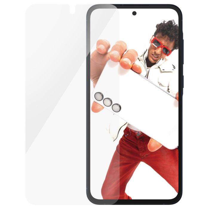 PanzerGlass Protector de Pantalla Vidrio Templado SAFE para Samsung Galaxy A55 5G, Ultra-Wide Fit (UWF), 50 Unidades, Transparente, Aplicación en Seco 0 PanzerGlass Protector de Pantalla Vidrio Templado SAFE para Samsung Galaxy A55 5G, Ultra-Wide Fit (UWF), 50 Unidades, Transparente, Aplicación en Seco 0