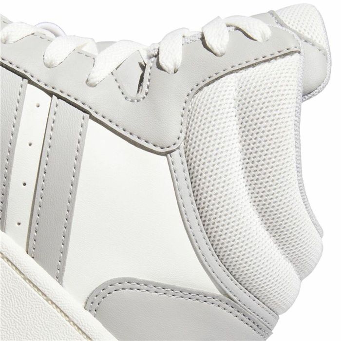 Zapatillas Casual de Mujer Adidas Hoops 3.0 Mid Blanco 1