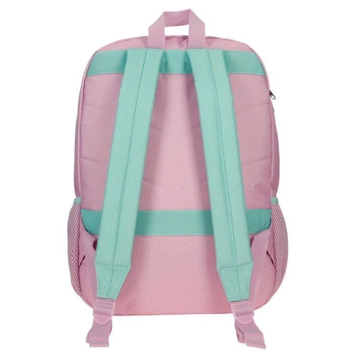 Joumma Bags Mochila Just Chill Stitch Disney 44cm con Porta Tablet y Bolsillos Laterales