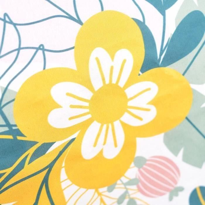 Set de cama - Today Sunshine - 240x220 cm - 2 personas - Algodón con estampado floral 1 Set de cama - Today Sunshine - 240x220 cm - 2 personas - Algodón con estampado floral 1