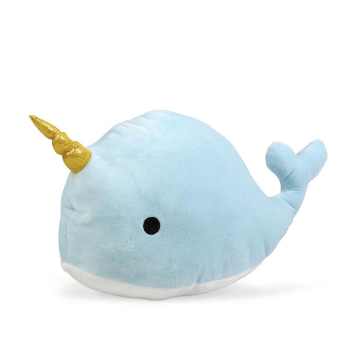 KioKids Peluche Narval Azul de 45x22x22 cm para Bebés +0 meses 1 KioKids Peluche Narval Azul de 45x22x22 cm para Bebés +0 meses 1