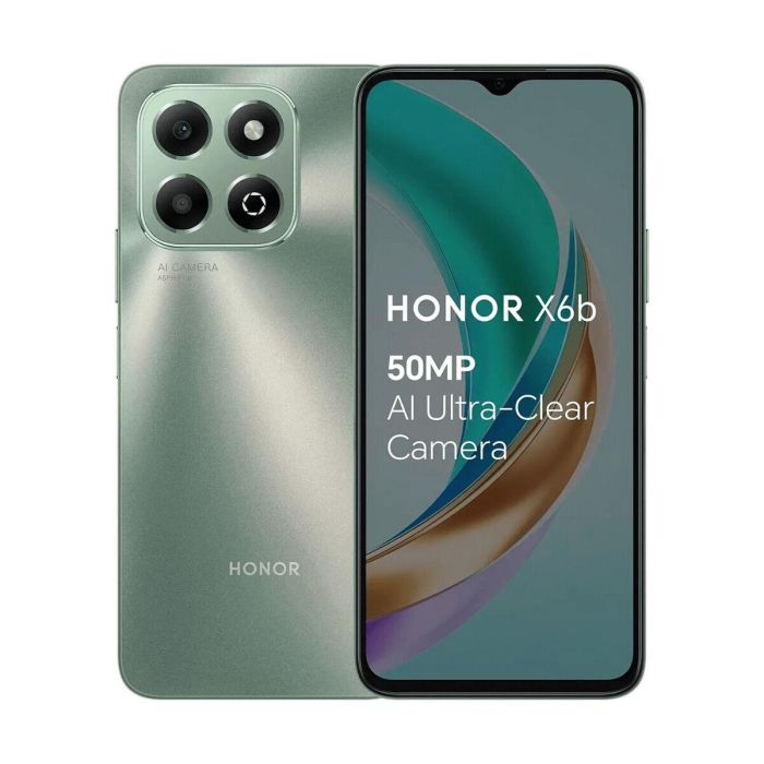 Honor X6b Smartphone Android 14 Dual SIM, Pantalla 6.56", 128GB Almacenamiento, 4GB RAM, Cámara 50MP, Batería 5200mAh, Verde 18 Honor X6b Smartphone Android 14 Dual SIM, Pantalla 6.56", 128GB Almacenamiento, 4GB RAM, Cámara 50MP, Batería 5200mAh, Verde 18