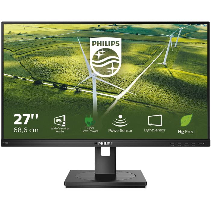 Philips 272B1G Monitor 27 Pulgadas IPS Full HD 1920x1080 DVI HDMI DP USB 4ms Negro 0 Philips 272B1G Monitor 27 Pulgadas IPS Full HD 1920x1080 DVI HDMI DP USB 4ms Negro 0