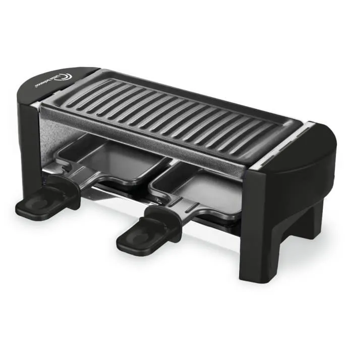 Little Balance ADAQ70422 Máquina de Raclette para 2 Personas 350W Blanco / Negro 1