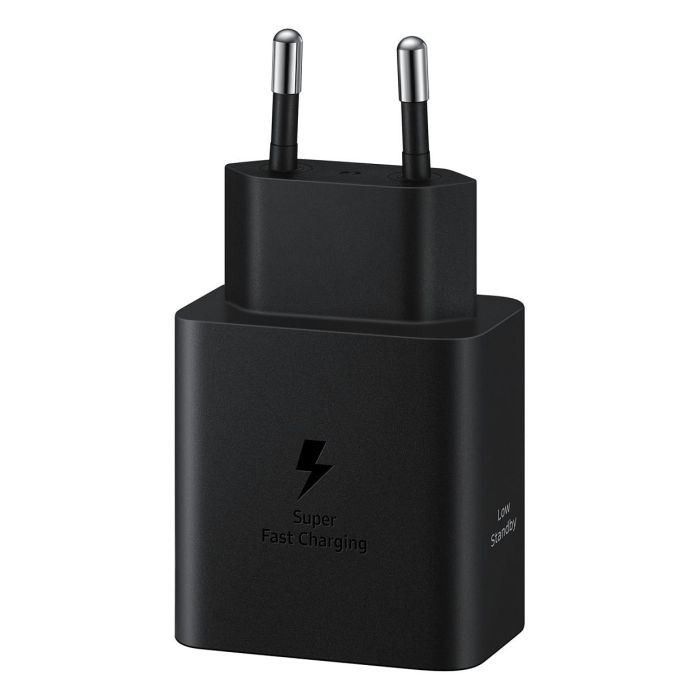 Samsung Cargador Super Rápido de 45W EP-T4511XBEGEU con Cable USB-C 1.8m, Tecnología Super Fast Charging 2.0, Color Negro