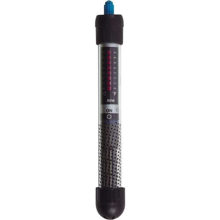 Calentador de acuario - Zolux - Calentador 50 - 50 W - 23 cm - Para peces exóticos 2 Calentador de acuario - Zolux - Calentador 50 - 50 W - 23 cm - Para peces exóticos 2