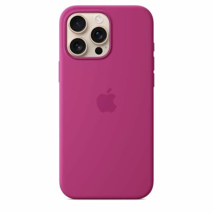 APPLE iPhone 16 Pro Max - Funda de Silicona con MagSafe - Fucsia