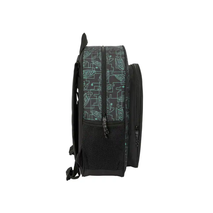 Mochila Escolar Nerf Game Negro 32 x 38 x 12 cm 2
