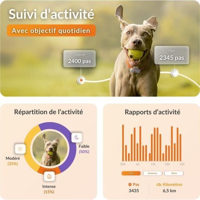 Weenect WEE3770000300390 GPS Tracker for Dogs XS Edición White 2023 3