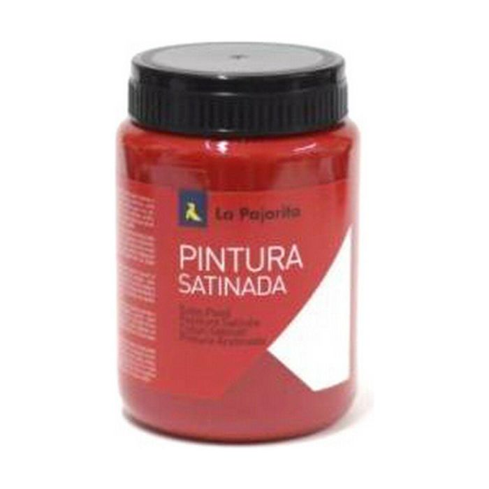 Témpera La Pajarita L-07 Vermilion 6 Piezas Rojo Escolar Satinado 1