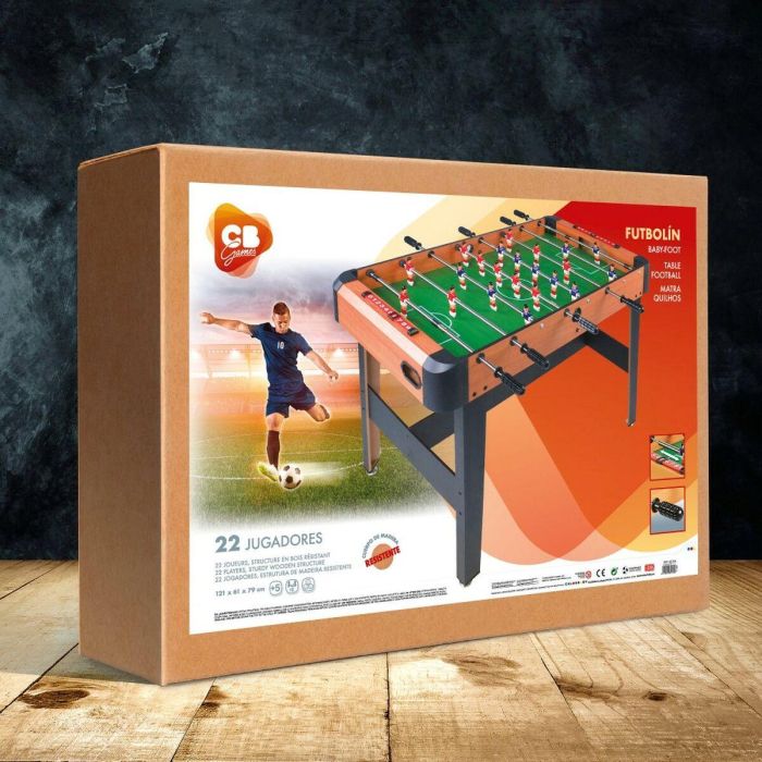 Futbolín CB Games 121 x 79 x 61 cm 1