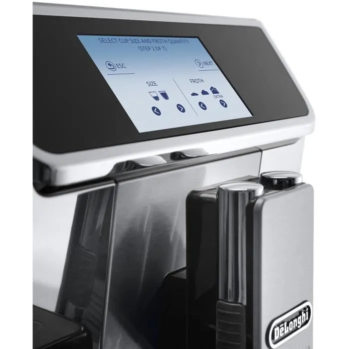 Delonghi ECAM650.85.MS PrimaDonna Elite Experience Cafetera Espresso Automática con Trituradora Conectada - Gris 1
