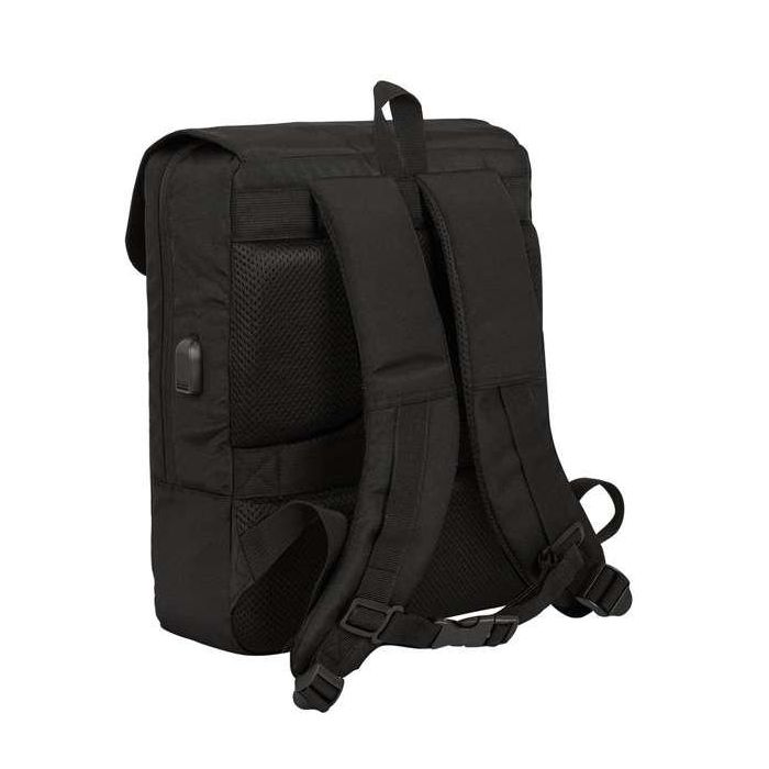 Safta Business Mochila Portátil 13,3'' con USB Negra 29x39x12cm Safta Business Mochila Portátil 13,3'' con USB Negra 29x39x12cm