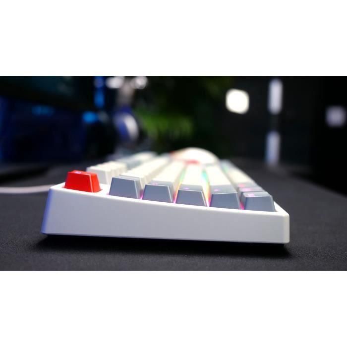 XTRFY K4V2 Teclado Mecánico Gaming RGB TKL Retro Negro Cherry MX2A Rojo AAATP04629 3