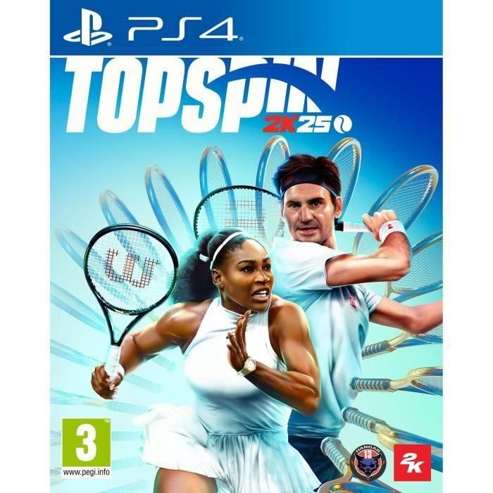 2K Games 5026555437448 TopSpin 2K25 - Juego de PS4 - Edición estándar 2K Games 5026555437448 TopSpin 2K25 - Juego de PS4 - Edición estándar