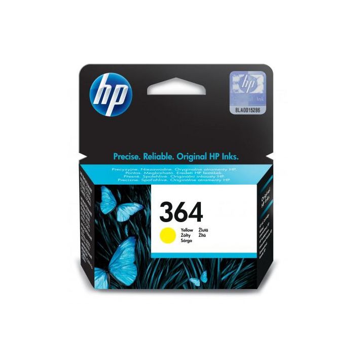 HP Cartucho Tinta Original Amarillo 364 para Photosmart Premium C309a / C5300 / C6300 / B8500 / D5400 - 300 Páginas 1 HP Cartucho Tinta Original Amarillo 364 para Photosmart Premium C309a / C5300 / C6300 / B8500 / D5400 - 300 Páginas 1