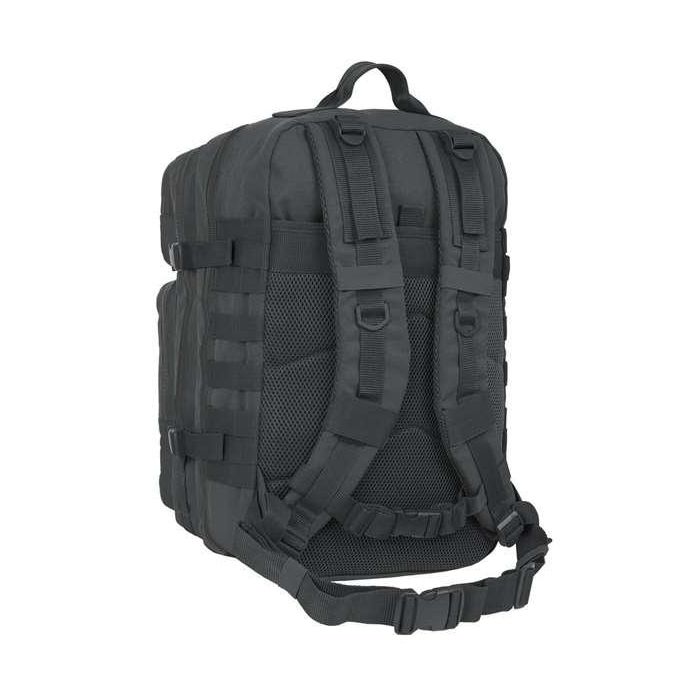 Mochila militar portatil 15,6'' safta basic "gris" 30x48x23cm 6