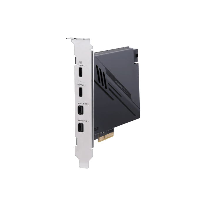 ASUS ThunderboltEX 4 tarjeta y adaptador de interfaz Interno Mini DisplayPort, PCIe, Thunderbolt, USB 2.0, USB 3.2 Gen 2 (3.1 Gen 2) 2 ASUS ThunderboltEX 4 tarjeta y adaptador de interfaz Interno Mini DisplayPort, PCIe, Thunderbolt, USB 2.0, USB 3.2 Gen 2 (3.1 Gen 2) 2