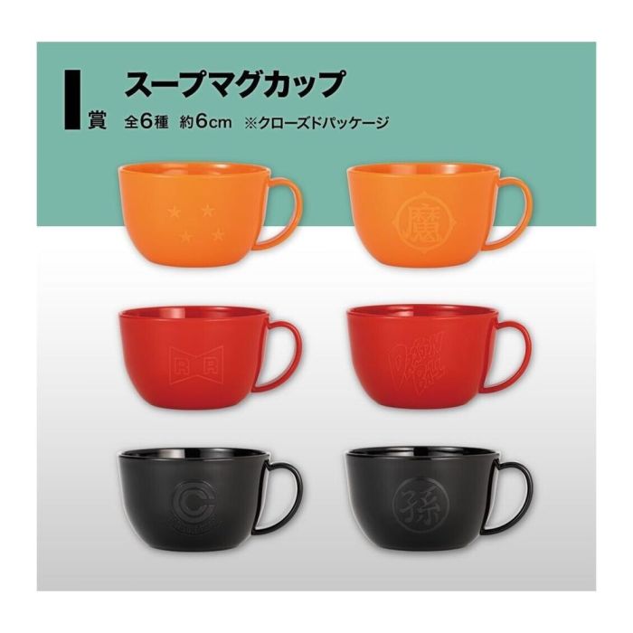 Ichibansho Taza Dragon Ball, Surtido 24 Unidades, 6 Estilos Exclusivos