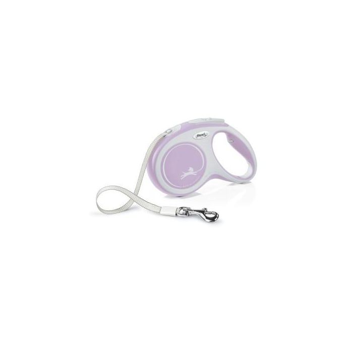 Correa para Perro Flexi NEW COMFORT Rosa Talla M