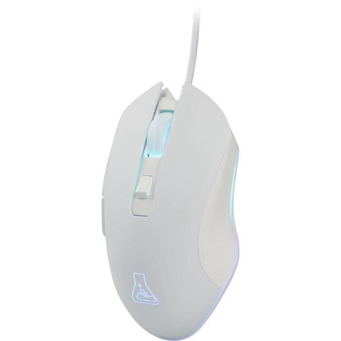 Gaming Mouse - Wired Illuminated - 6400 Dpi - White 2