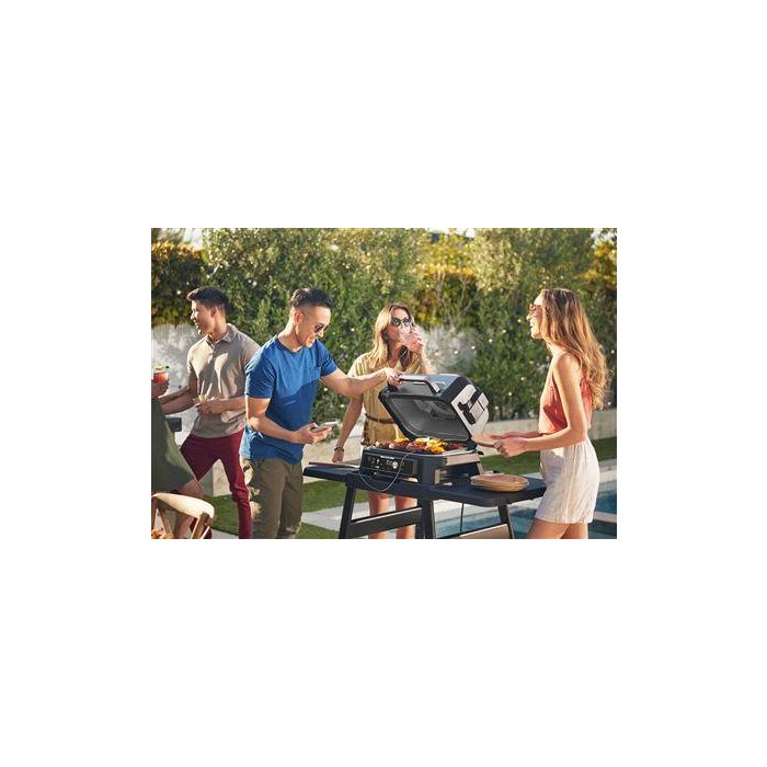Ninja OG901EU Barbacoa Eléctrica de Exterior con Ahumador y Freidora de Aire ProConnect XL 7 Ninja OG901EU Barbacoa Eléctrica de Exterior con Ahumador y Freidora de Aire ProConnect XL 7