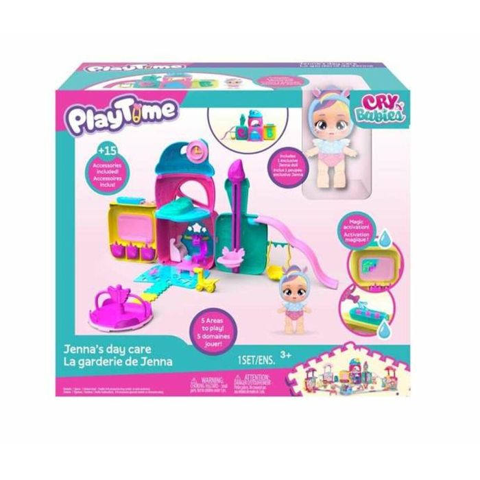 Imc Toys Bebes Llorones El Cole de Jenna Playtime Set de Juego con Muñeca Exclusiva Jenna y Más de 18 Accesorios para Niños 3+ Años Imc Toys Bebes Llorones El Cole de Jenna Playtime Set de Juego con Muñeca Exclusiva Jenna y Más de 18 Accesorios para Niños 3+ Años