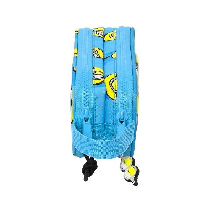 Bolso Escolar Safta Portatodo Minions Minionstatic Doble 210x60x80 mm 3 Bolso Escolar Safta Portatodo Minions Minionstatic Doble 210x60x80 mm 3