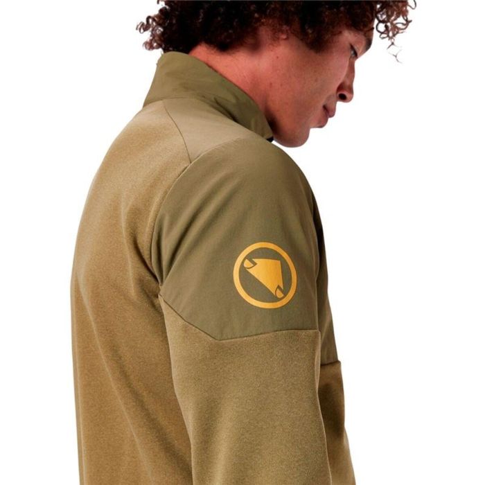 Chaqueta Deportiva para Hombre Endura Singletrack Fz Thermal Marrón Ciclismo S 1