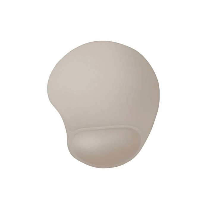 Trust 26012 Alfombrilla de Ratón Ergonómica BigFoot Pad con Soporte de Gel Beige 236 x 205 x 16mm