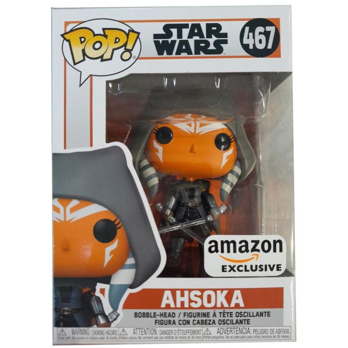 Figura POP Star Wars The Mandalorian Ahsoka Hooded Exclusive 1 Figura POP Star Wars The Mandalorian Ahsoka Hooded Exclusive 1