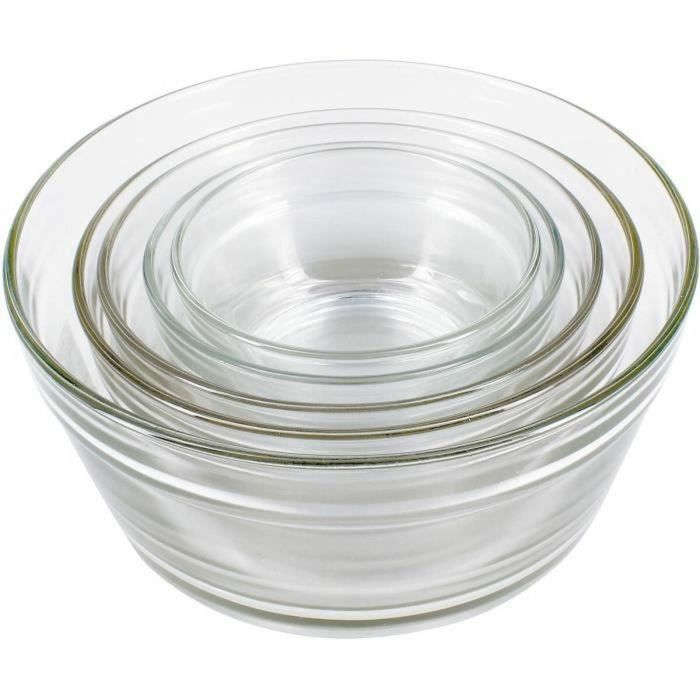 Recipiente Conservador de Alimentos Menastyl Redondo 150 ml 400 ml (5 Unidades) 1